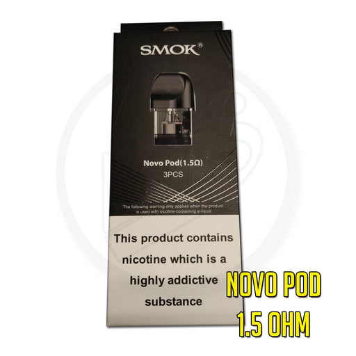 SMOK | Novo Kit Replacement Pods | Pack of 3 | 1.5 Ohms - IFANCYONE WHOLESALE