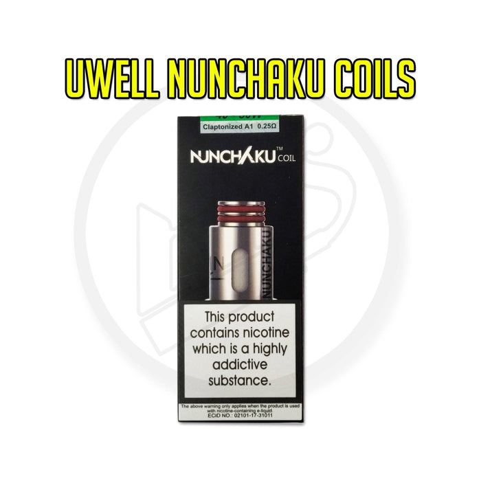UWELL | Nunchaku Coils | 0.25 / 0.4 Ohm | Pack of 4 - IFANCYONE WHOLESALE