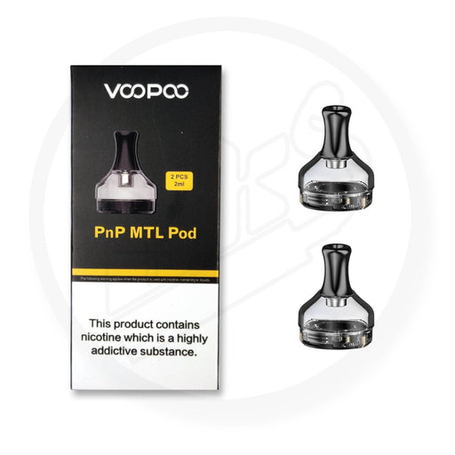 Voopoo | PnP Replacement Empty MTL Pods | 2ml | Pack of 2 - IFANCYONE WHOLESALE