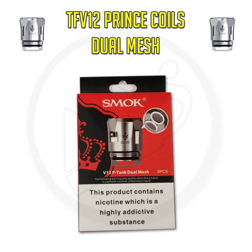 SMOK | TFV12 Prince Coils | 0.2 Ohm Dual Mesh | Pack of 3 - IFANCYONE WHOLESALE