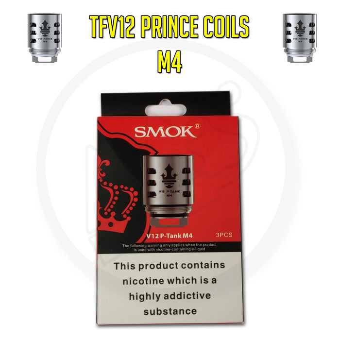 SMOK | TFV12 Prince Coils | 0.17 Ohm M4 | Pack of 3 - IFANCYONE WHOLESALE