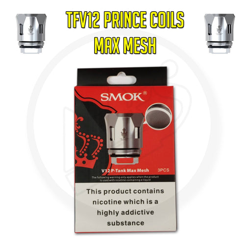 SMOK | TFV12 Prince Coils | 0.17 Ohm MAX Mesh | Pack of 3 - IFANCYONE WHOLESALE