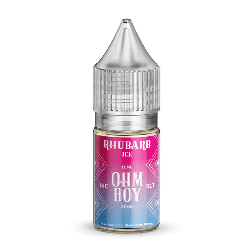 Ohm Boy SLT | 10ml Nicotine Salt E-Liquids | RHUBARB ICE | 10mg / 20mg Nic Salts - IFANCYONE WHOLESALE