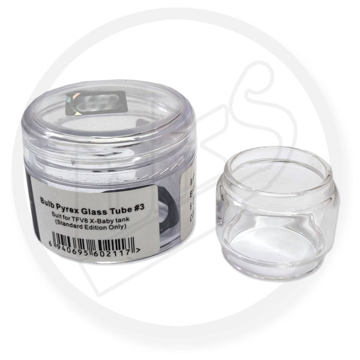 SMOK | Replacement Glass Bulb / Bubble Pyrex #3 | TFV8 X-Baby (Standard) | 1 x Single - IFANCYONE WHOLESALE