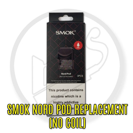 SMOK | Nord Pod Replacements | Pack of 3 | NO COIL INCLUDED - IFANCYONE WHOLESALE
