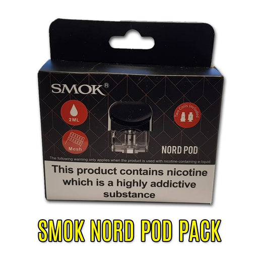 SMOK | Nord Pod Pack | 1 x Pod | 2 x Coils - IFANCYONE WHOLESALE