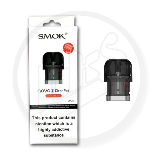 SMOK | Novo 2 / Novo 2S Replacement Pods | 0.9 Ohm Mesh Coil | Pack of 3 - IFANCYONE WHOLESALE