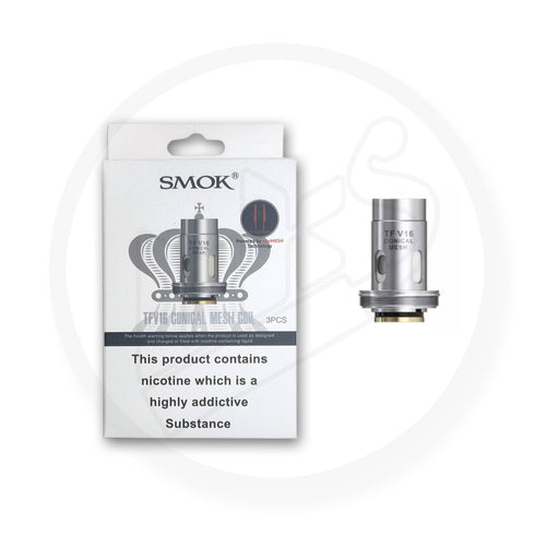 SMOK | TFV16 Replacement Mesh Coils | Pack of 3 | 0.2 Ohm Conical Mesh - IFANCYONE WHOLESALE