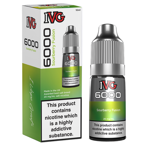 I VG | 6000 Series Nicotine Salt Bar Flavour E-Liquids | Sourberry Fusion |10mg / 20mg Nic Salts - IFANCYONE WHOLESALE