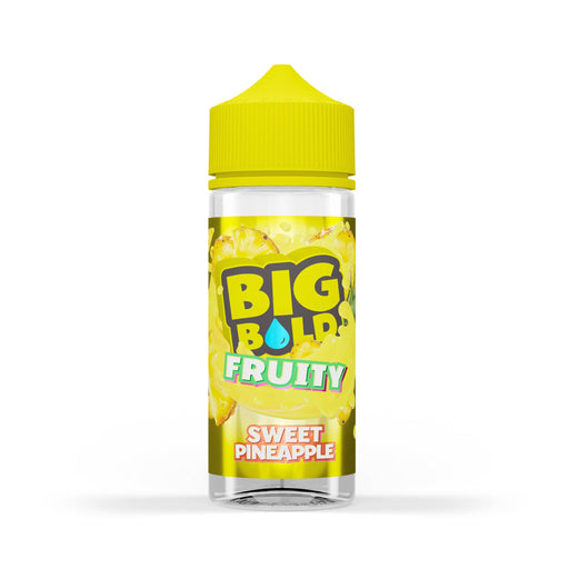 Big Bold Shortfill E-Liquids | 100ml | 0mg / ZERO Nicotine | Fruity Range | SWEET PINEAPPLE - IFANCYONE WHOLESALE