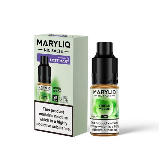 Maryliq by Elf Bar | Triple Melon | 10ml Elfbar Lost Mary Nicotine Salts E-Liquid | 10mg / 20mg Nic Salt - IFANCYONE WHOLESALE