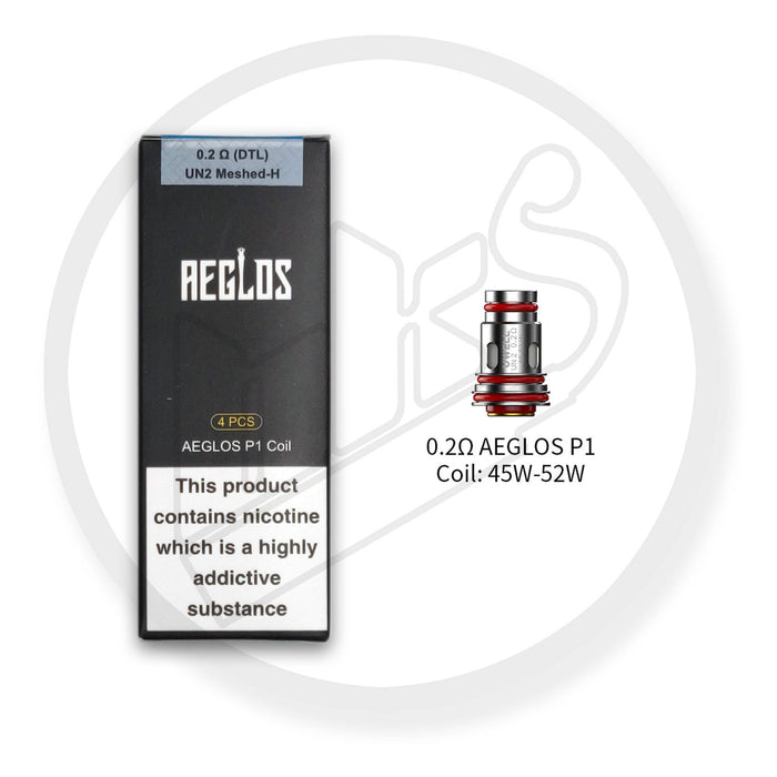 UWELL | Aeglos / Aeglos P1 Replacement Coils | Pack of 4 | 0.2 Ohm - IFANCYONE WHOLESALE