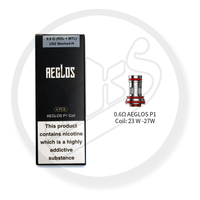 UWELL | Aeglos / Aeglos P1 Replacement Coils | Pack of 4 | 0.6 Ohm - IFANCYONE WHOLESALE