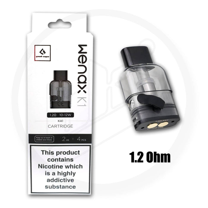 Geek Vape | Wenax K1 Replacement Pod Cartridges | Pack of 4 - IFANCYONE WHOLESALE